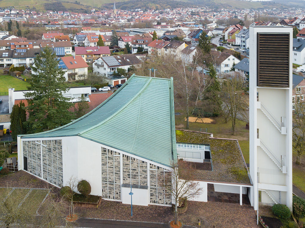 Kirchenansicht St. Elisabeth, Geradstetten